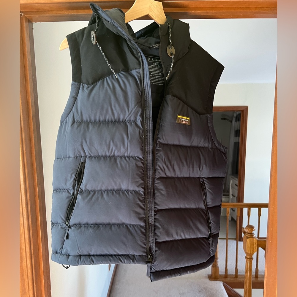 LL Beam Hooded Down Vest SZ M 2024